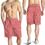 Zombie Brain Print Men's Shorts