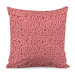 Zombie Brain Print Pillow Cover