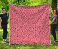 Zombie Brain Print Quilt