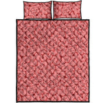 Zombie Brain Print Quilt Bed Set