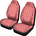 Zombie Brain Print Universal Fit Car Seat Covers