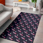 Zombie Eyeball Pattern Print Area Rug