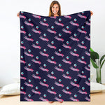 Zombie Eyeball Pattern Print Blanket