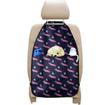 Zombie Eyeball Pattern Print Car Seat Organizers