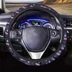 Zombie Eyeball Pattern Print Car Steering Wheel Cover