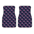 Zombie Eyeball Pattern Print Front Car Floor Mats