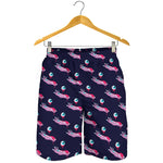 Zombie Eyeball Pattern Print Men's Shorts