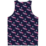 Zombie Eyeball Pattern Print Men's Tank Top