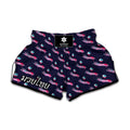 Zombie Eyeball Pattern Print Muay Thai Boxing Shorts