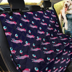 Zombie Eyeball Pattern Print Pet Car Back Seat Cover