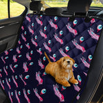 Zombie Eyeball Pattern Print Pet Car Back Seat Cover