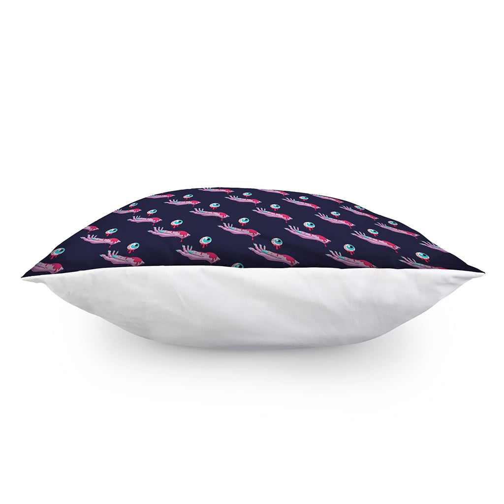 Zombie Eyeball Pattern Print Pillow Cover