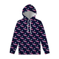 Zombie Eyeball Pattern Print Pullover Hoodie
