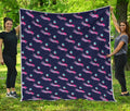 Zombie Eyeball Pattern Print Quilt