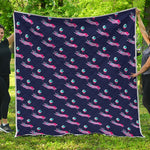 Zombie Eyeball Pattern Print Quilt