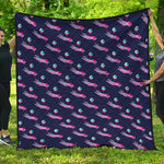 Zombie Eyeball Pattern Print Quilt