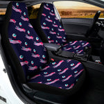 Zombie Eyeball Pattern Print Universal Fit Car Seat Covers