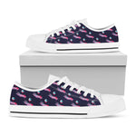 Zombie Eyeball Pattern Print White Low Top Shoes