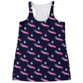 Zombie Eyeball Pattern Print Women's Racerback Tank Top