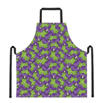 Zombie Foot Pattern Print Apron