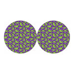 Zombie Foot Pattern Print Car Coasters