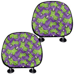 Zombie Foot Pattern Print Car Headrest Covers