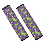 Zombie Foot Pattern Print Car Seat Belt Covers
