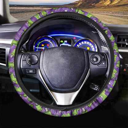 Zombie Foot Pattern Print Car Steering Wheel Cover