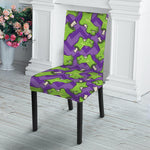 Zombie Foot Pattern Print Dining Chair Slipcover