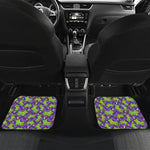 Zombie Foot Pattern Print Front and Back Car Floor Mats