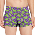 Zombie Foot Pattern Print Men's Boxer Briefs