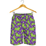 Zombie Foot Pattern Print Men's Shorts