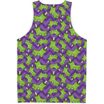 Zombie Foot Pattern Print Men's Tank Top