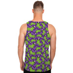 Zombie Foot Pattern Print Men's Tank Top