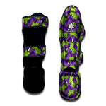Zombie Foot Pattern Print Muay Thai Shin Guard