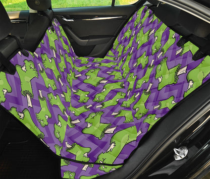 Zombie Foot Pattern Print Pet Car Back Seat Cover