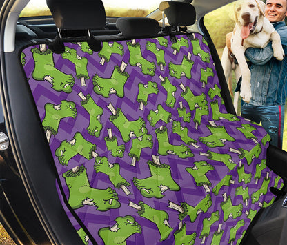 Zombie Foot Pattern Print Pet Car Back Seat Cover