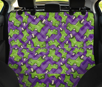 Zombie Foot Pattern Print Pet Car Back Seat Cover
