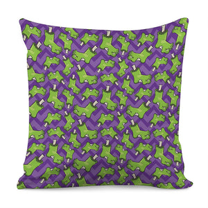 Zombie Foot Pattern Print Pillow Cover