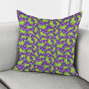 Zombie Foot Pattern Print Pillow Cover