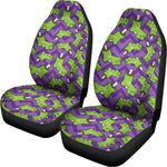 Zombie Foot Pattern Print Universal Fit Car Seat Covers