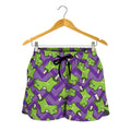 Zombie Foot Pattern Print Women's Shorts