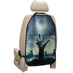 Zombie Hand Rising From Grave Print Car Seat Organizers