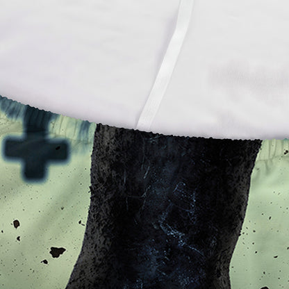 Zombie Hand Rising From Grave Print Sofa Cover