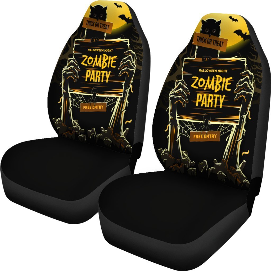 Zombie Party Universal Fit Car Seat Covers GearFrost